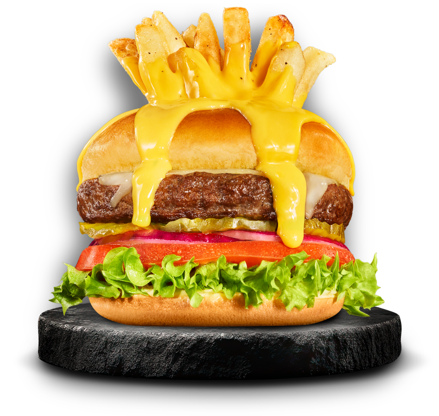 messy burger