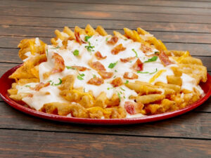 Waffle Loaded Fries